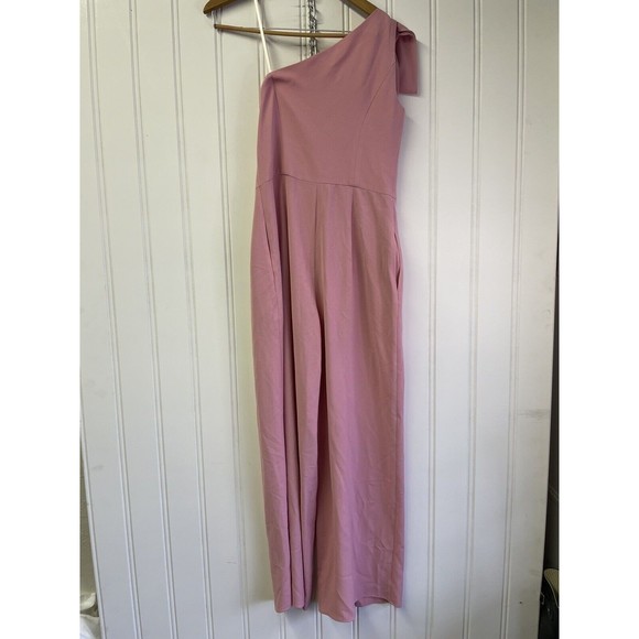 GAL MEETS GLAM The Sylvia Jumpsuit One-Shoulder Wedding Party Formal Size 6 NWT - Picture 8 of 9